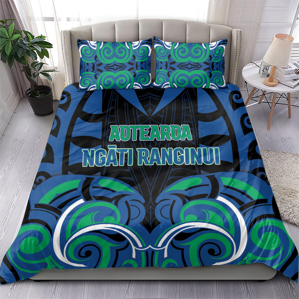 Aotearoa Ngati Ranginui Bedding Set New Zealand Traditional Maori Pattern DT05 - Polynesian Pride