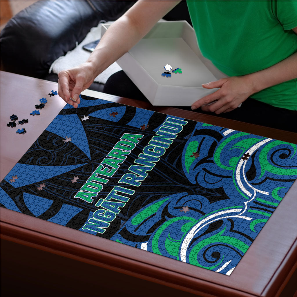 Aotearoa Ngati Ranginui Puzzle New Zealand Traditional Maori Pattern DT05 - Polynesian Pride