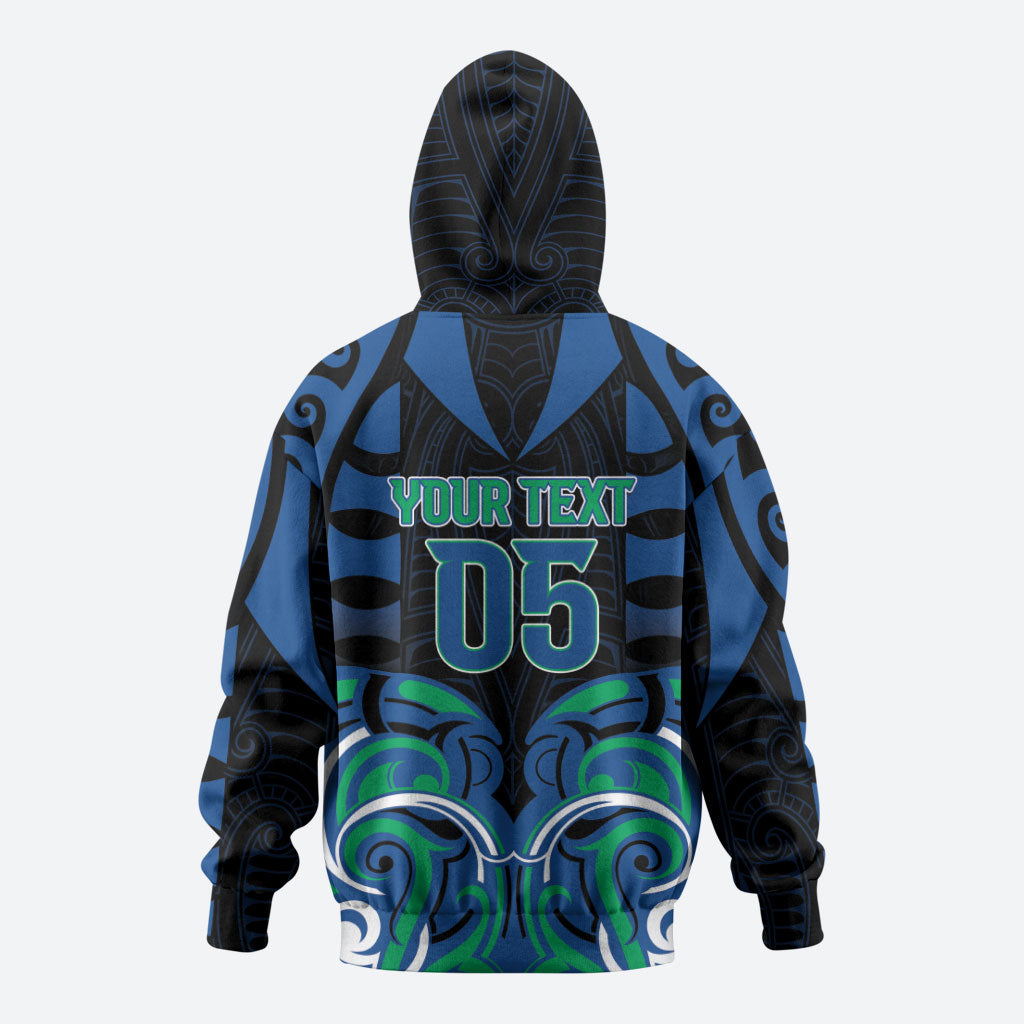 Custom Aotearoa Ngati Ranginui Zip Hoodie New Zealand Traditional Maori Pattern DT05 - Polynesian Pride