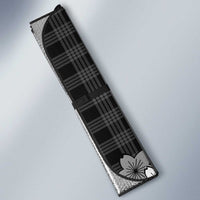 Black Palaka Hawaiian And Japanese Auto Sun Shade Maneki Neko And Sakura Bloom