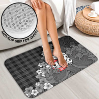 Black Palaka Hawaiian And Japanese Bathroom Set Maneki Neko And Sakura Bloom