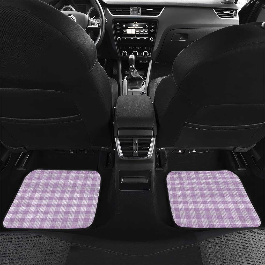 Purple Palaka Hawaiian And Japanese Car Mats Maneki Neko And Sakura Bloom