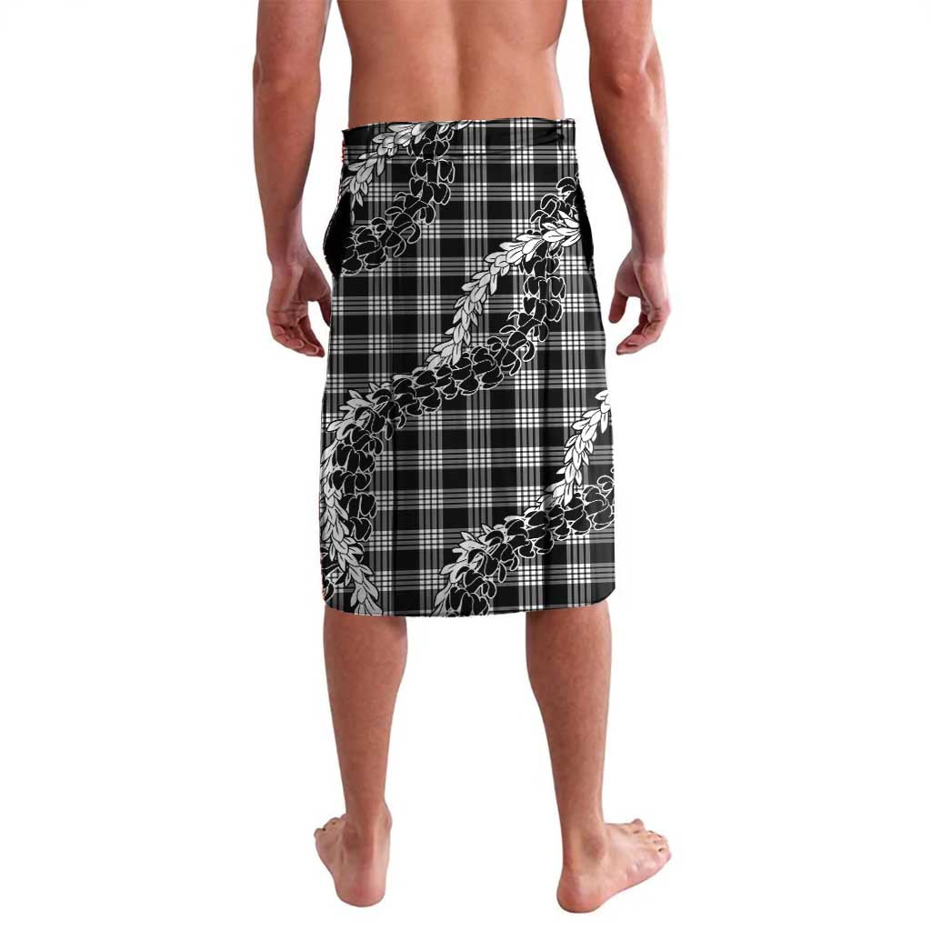 Black Hawaii Palaka Cowboy Turtle Lavalava Hawaiian Paniolo Puakenikeni Maile Lei