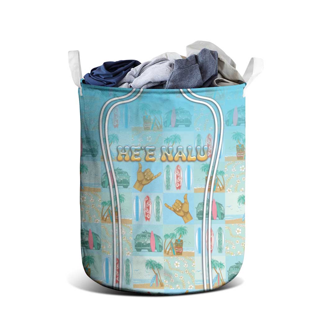 Hawaii Surfing Laundry Basket He'e Nalu DT05 - Polynesian Pride