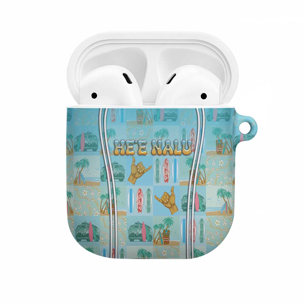 Hawaii Surfing AirPods Case He'e Nalu