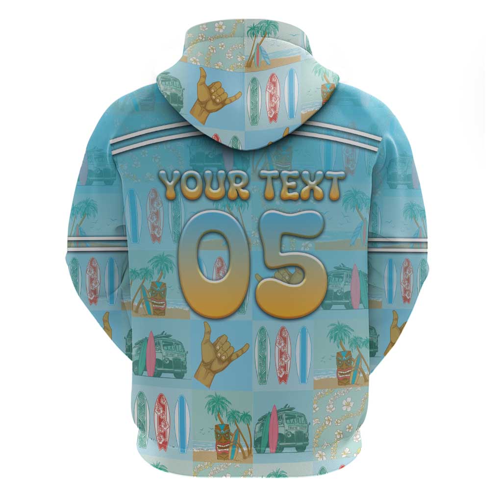 Custom Hawaii Surfing Hoodie He'e Nalu DT05 - Polynesian Pride