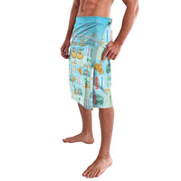 Custom Hawaii Surfing Lavalava He'e Nalu DT05 - Polynesian Pride