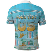 Custom Hawaii Surfing Polo Shirt He'e Nalu