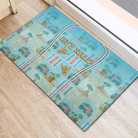 Hawaii Surfing Rubber Doormat He'e Nalu