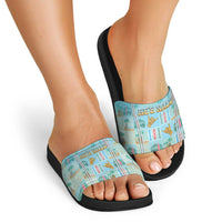 Hawaii Surfing Slide Sandals He'e Nalu DT05 - Polynesian Pride
