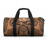 Polynesia Maui Tattoo Inspired Duffle Bag Tropical Leaf Skirt Costume