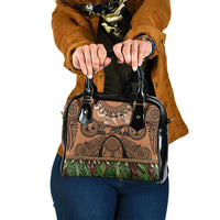 Polynesia Maui Tattoo Inspired Shoulder Handbag Tropical Leaf Skirt Costume