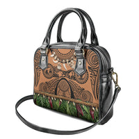 Polynesia Maui Tattoo Inspired Shoulder Handbag Tropical Leaf Skirt Costume