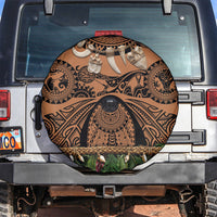 Polynesia Maui Tattoo Inspired Spare Tire Cover Tropical Leaf Skirt Costume