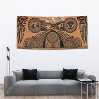 Polynesia Maui Tattoo Inspired Tapestry Tropical Leaf Skirt Costume