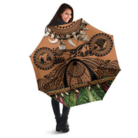 Polynesia Maui Tattoo Inspired Umbrella Tropical Leaf Skirt Costume
