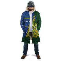 Solomon Islands Christmas Cloak Seashell Xmas Tree Tribal Waves - Polynesian Pride