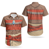 Polynesia Ocean Princess Inspired Cosplay Costume Couples Matching Tank Maxi Dress and Hawaiian Shirt