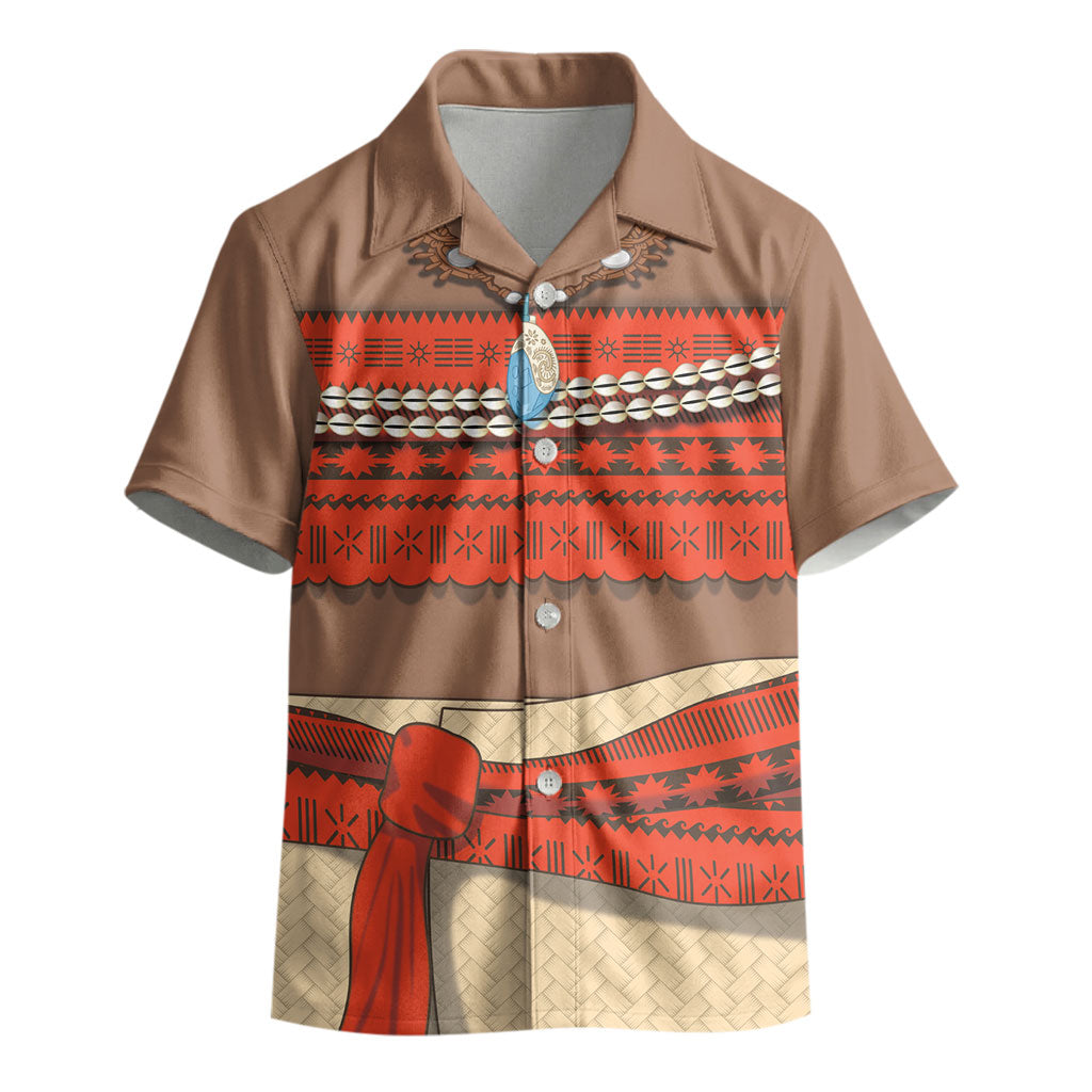 Polynesia Ocean Princess Inspired Cosplay Costume Kid Hawaiian Shirt