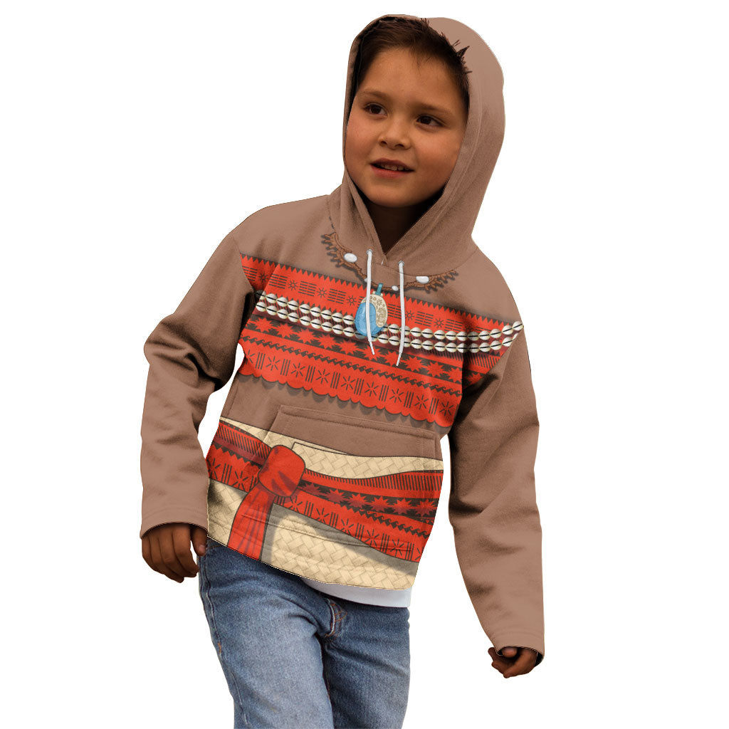 Polynesia Ocean Princess Inspired Cosplay Costume Kid Hoodie