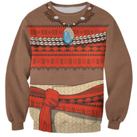 Polynesia Ocean Princess Inspired Cosplay Costume Sweatshirt