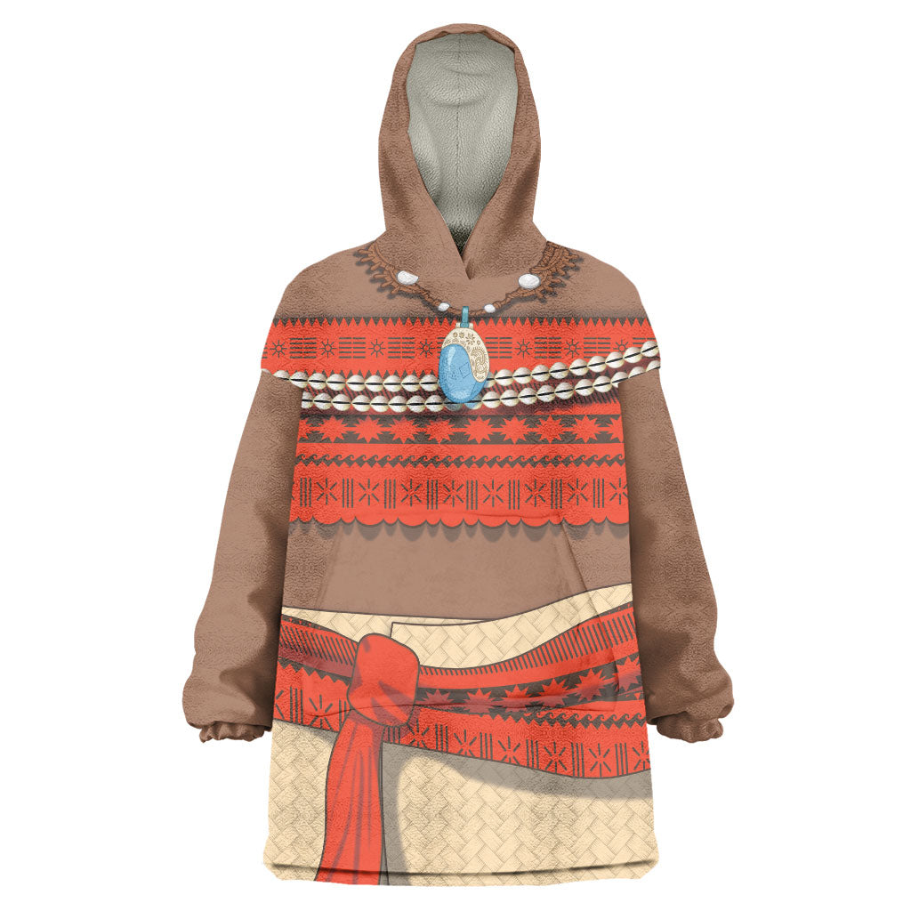 Polynesia Ocean Princess Inspired Cosplay Costume Wearable Blanket Hoodie