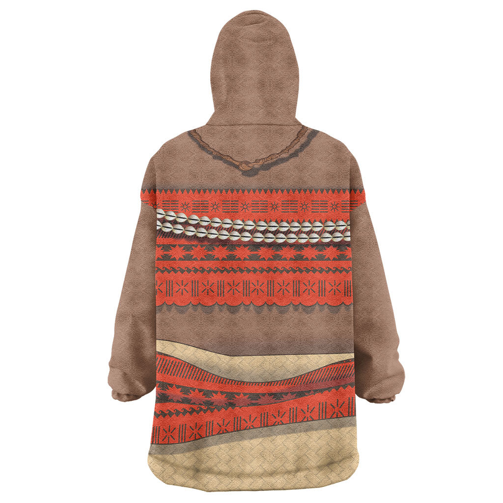 Polynesia Ocean Princess Inspired Cosplay Costume Wearable Blanket Hoodie
