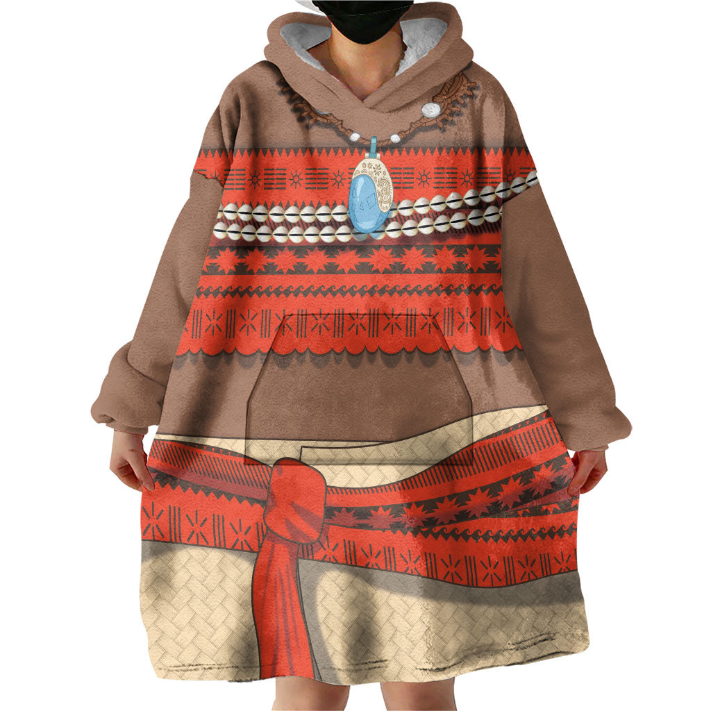 Polynesia Ocean Princess Inspired Cosplay Costume Wearable Blanket Hoodie