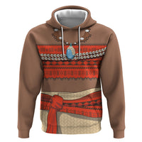 Polynesia Ocean Princess Inspired Cosplay Costume Zip Hoodie