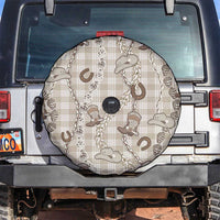 Hawaii Palaka Cowboy Spare Tire Cover Shell Maile Lei With Western Patterns - Polynesian Pride