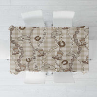 Hawaii Palaka Cowboy Tablecloth Shell Maile Lei With Western Patterns - Polynesian Pride