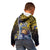Personalised Tokelau Kid Hoodie National Badge Waves Style