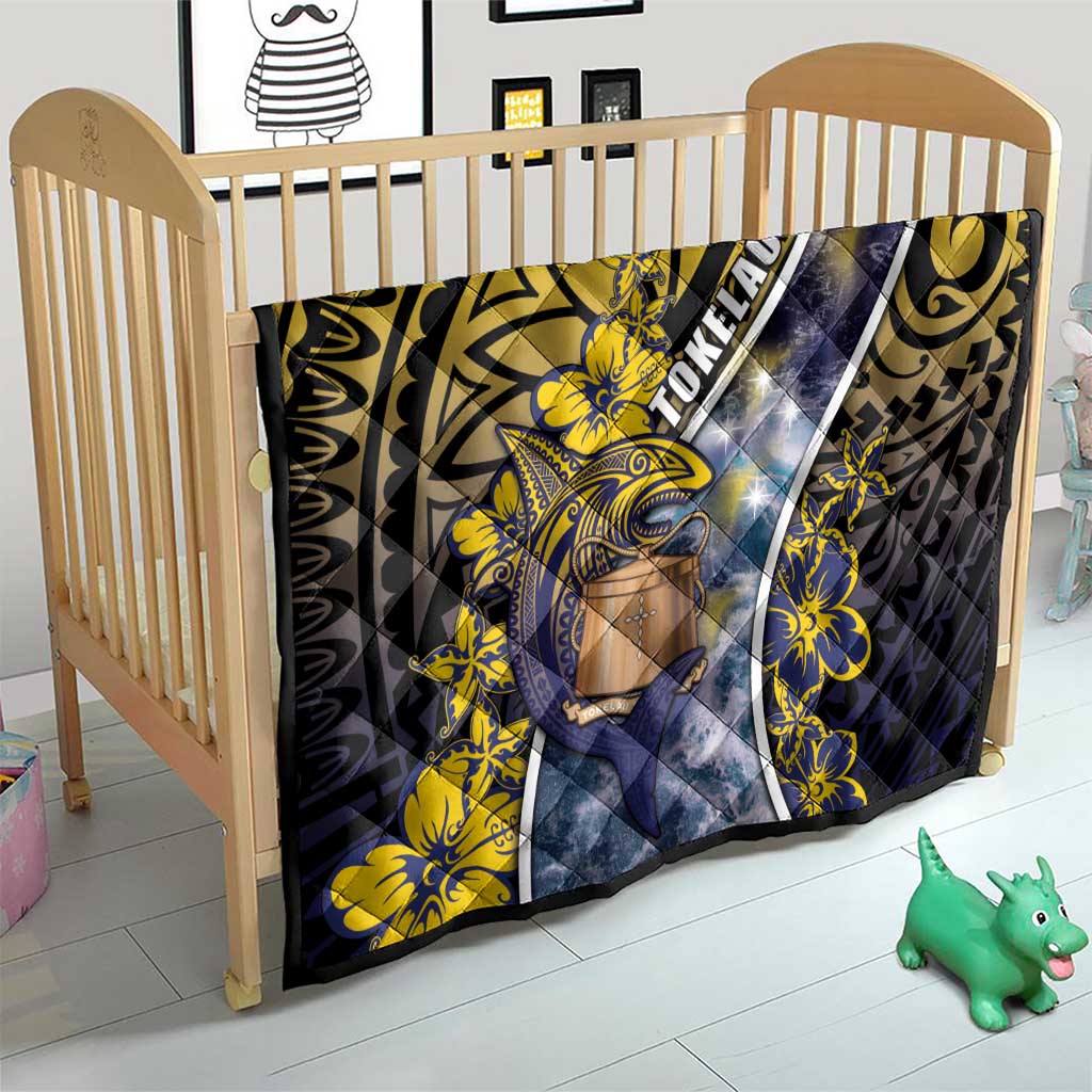 Tokelau Quilt National Badge Waves Style