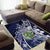 Pitcairn Islands Area Rug Coat Of Arms Waves Style