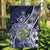 Pitcairn Islands Garden Flag Coat Of Arms Waves Style