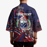 Personalised Samoa Wrestling Kimono Polynesian Warrior Funny Style - Polynesian Pride