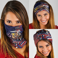 Samoa Wrestling Neck Gaiter Polynesian Warrior Funny Style - Polynesian Pride