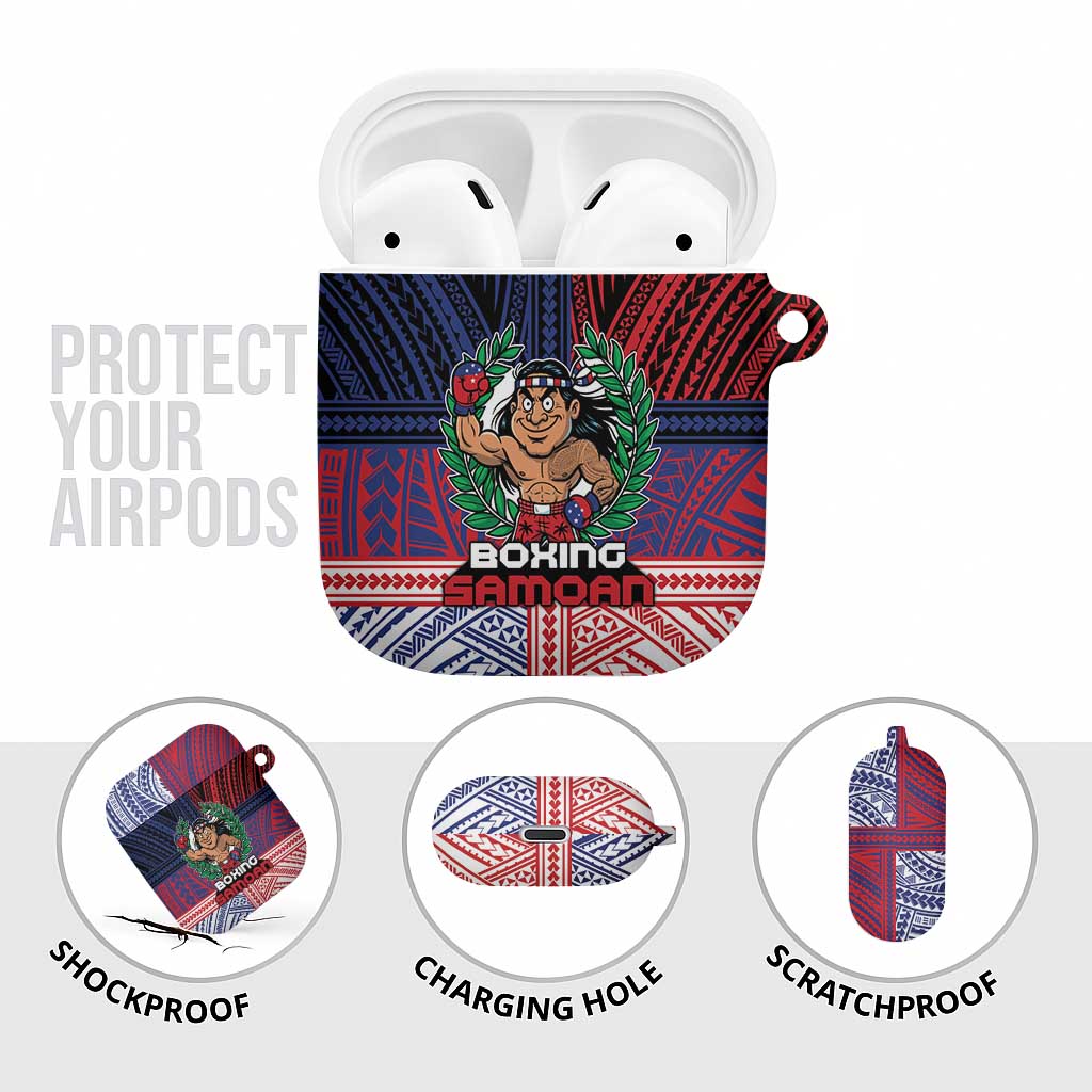 Samoa Boxing AirPods Case Samoan Boxer Funny Style - Polynesian Pride