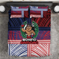 Samoa Boxing Bedding Set Samoan Boxer Funny Style - Polynesian Pride