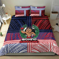 Samoa Boxing Bedding Set Samoan Boxer Funny Style - Polynesian Pride
