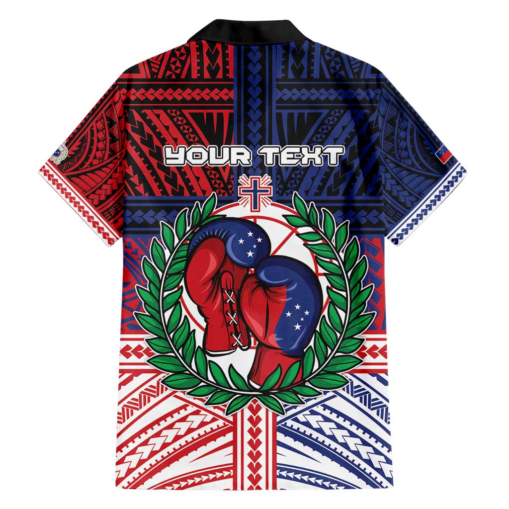 Personalised Samoa Boxing Family Matching Summer Maxi Dress and Hawaiian Shirt Samoan Boxer Funny Style - Polynesian Pride
