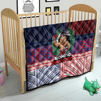 Samoa Boxing Quilt Samoan Boxer Funny Style - Polynesian Pride