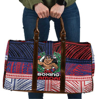 Samoa Boxing Travel Bag Samoan Boxer Funny Style - Polynesian Pride