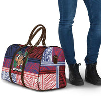 Samoa Boxing Travel Bag Samoan Boxer Funny Style - Polynesian Pride