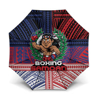 Samoa Boxing Umbrella Samoan Boxer Funny Style - Polynesian Pride