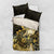 Niue Bedding Set Niuean Crab Waves Style