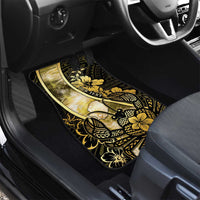 Niue Car Mats Niuean Crab Waves Style