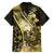 Personalised Niue Family Matching Off Shoulder Maxi Dress and Hawaiian Shirt Niuean Crab Waves Style