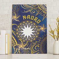 Nauru Canvas Wall Art Hibiscus Polynesian Tribal Pattern