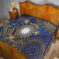 Nauru Quilt Hibiscus Polynesian Tribal Pattern